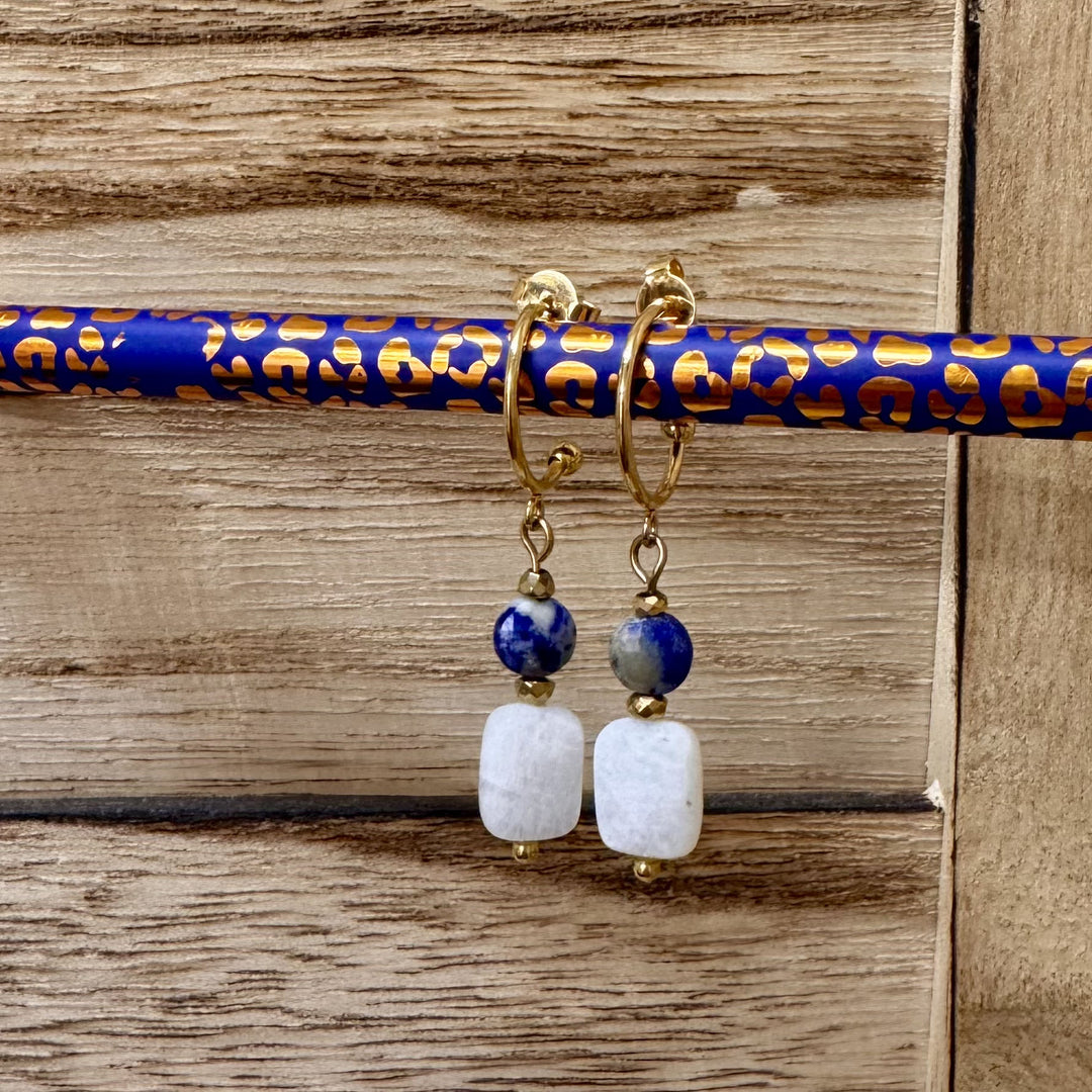 Boucles d'oreilles - Lune