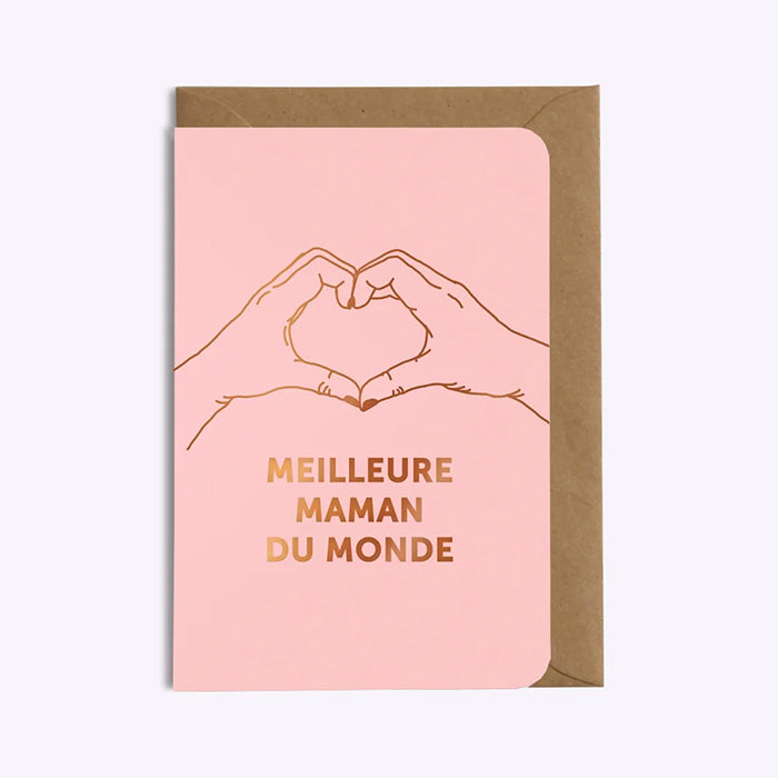 Carte Meilleure maman du monde