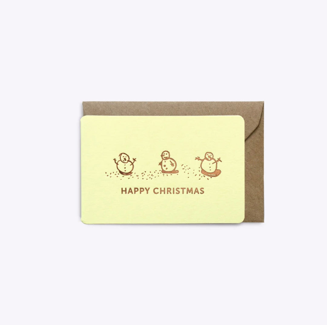 Mini Carte Happy Christmas