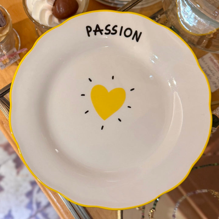 Assiettes à dessert - Coeur