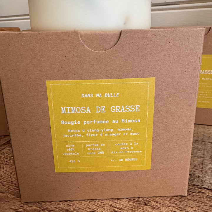Bougie Mimosa de Grasse