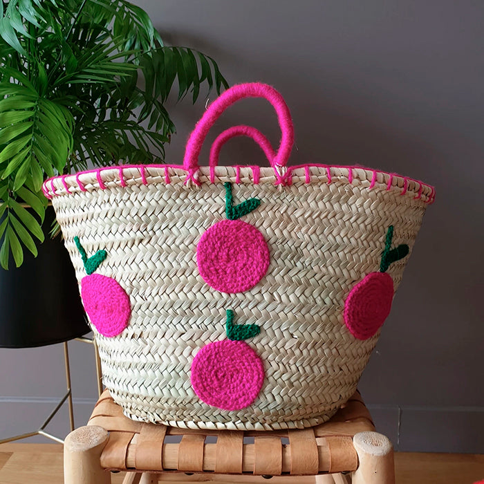Panier Pomme - Fuchsia