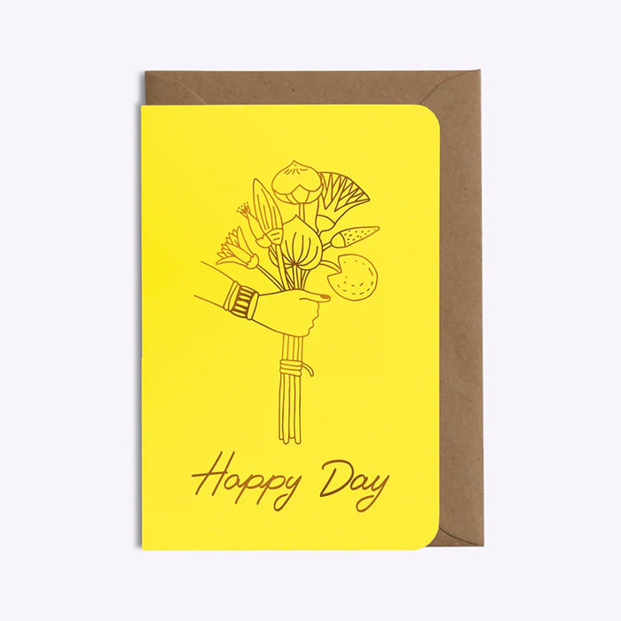 Carte Happy Day - Flowers