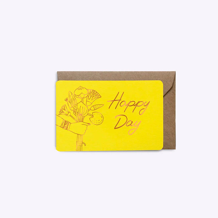 Mini Carte Happy Day - Flowers