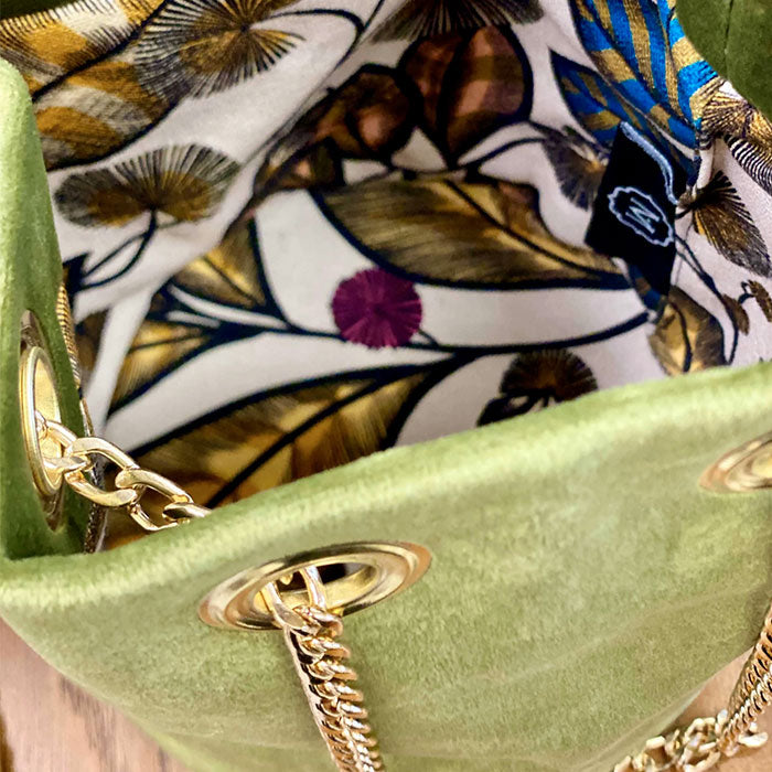Sac Seau Velours Mousse