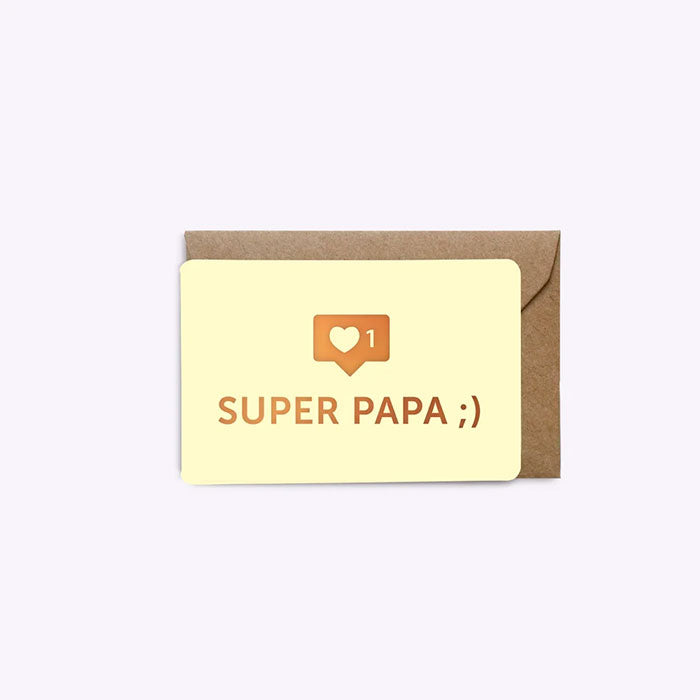 Mini Carte Super Papa